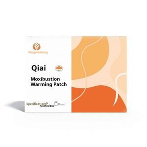 Qiai Essential Oil Steam Patch Self-Heating Moxibustion Hot <b>Compress</b> for Shoulder Neck Waist Knee Body Warm Patch - Product Image 1