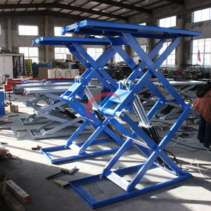 1.8m réparation de voiture lavage ascenseur <span class=keywords><strong>Machine</strong></span> Portable hydraulique Garage mi-hauteur ciseaux voiture ascenseur dans le sol véhicule ascenseur - Product Image 2