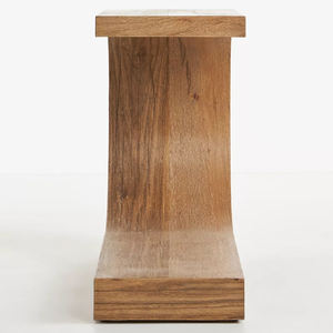 Muebles contemporáneos Hotel Creative C Type Woodnen <span class=keywords><strong>Mesa</strong></span> de control de entrada Nordic Living Room Decor Passage Porch Console Table - Product Image 3