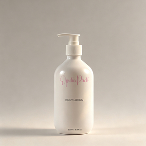 300ml 500ml Plastic Bottle Round Matte <b>Black</b> Lotion <b>Pump</b> Bottle Body <b>Pump</b> Body Oil Bottle Custom Logo - Product Image 2
