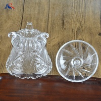 Brazilië Hot Selling Stand Bowl Voor Candy Clear Suger Potjes Draagbare Keuken Noten Gedroogde Balken Opslagcontainer