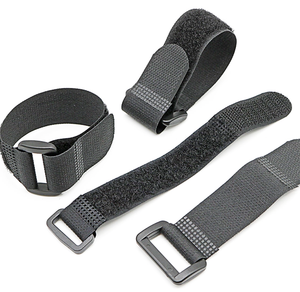 Sangle de crochet et de boucle noire en Nylon 100% de haute qualité réutilisable en gros - Product Image 6