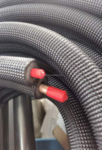 NOUVEAU Nexnice Industrial HVACR – Pièces de systèmes de climatisation puissants – Raccord de climatiseur – <span class=keywords><strong>Tuyau</strong></span> en cuivre isolé sans soudure, raffiné, en paire - Product Image 5