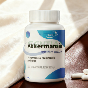 Cápsulas de Akkermansia Muciniphila OEM en Oferta, 300 Mil Millones de Probióticos <span class=keywords><strong>Vivos</strong></span> para la Salud Intestinal, Apoyo al Revestimiento Intestinal y Función Inmunológica - Product Image 2