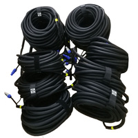Câble d'alimentation et de Signal powerCon XLR Power DMX Combi Combo Cable 3*1.5mm ^ 2 1.5M peut être personnalisé