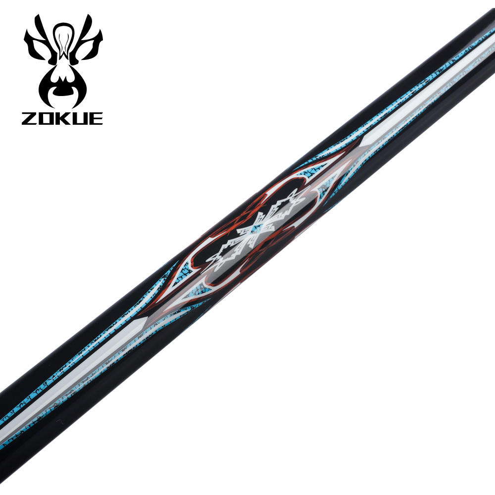 ZOKUE 3 Cushion Carom Billiard Cue - Professional 12mm Tip