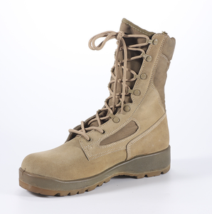 Botas de Combate TSB21 DMS para Desierto y Selva, Botas de Desierto con Parte Superior de Cuero Vacuno Genuino, Botas Bajas y Altas - Product Image 3