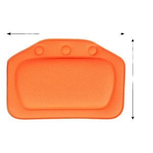 Oreiller de bain SPA en PVC 21*31cm, accessoires de salle de bain, oreiller de <span class=keywords><strong>baignoire</strong></span> pour la maison, accessoires de bain, <span class=keywords><strong>coussin</strong></span> de <span class=keywords><strong>baignoire</strong></span> pour le cou avec ventouse - Product Image 4