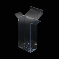 Boîte d'emballage en plastique transparente, boîte cadeau en PVC, boîte transparente