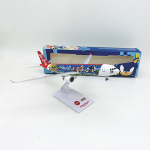 1:200 quy mô AirAsia Airbus A330-300 nhựa máy bay mô hình 32cm tùy chỉnh Máy tính để bàn nhựa thủ công máy bay - Product Image 3