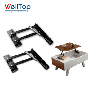 WELLTOP, recién llegados, accesorios para muebles, herrajes, mesa de centro de <span class=keywords><strong>moda</strong></span> con almacenamiento y mecanismo de mesa convertible superior de elevación - Product Image 3