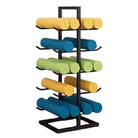 Support de sol mobile Double face, présentoir de rouleau de tissu Textile, présentoir de tapis, présentoir de magasin de détail
