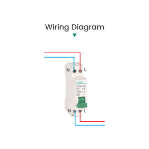 CSQ 1P + N MCB DPN DZ30 32A/220V 230V minyatür devre kesici aşırı yük koruyucu tek kutuplu kesici - Product Image 6