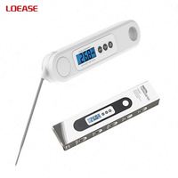 Digital Dapur BBQ Makanan Memasak Daging Termometer dengan Suhu Digital Jam Timer Fungsi