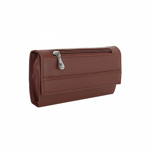 Cartera de mano de moda Bohemia para mujer, de la mejor calidad, 2025, de cuero genuino, con cierre de cremallera, resistente al agua, de 7 pulgadas - Product Image 1