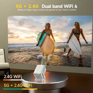 Proyector de Bolsillo Magcubic 1080P, WiFi6, BT5.4, Auto LCD LED, Proyector de Video para Exteriores - Product Image 5
