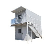 Maison préfabriquée portable en conteneur pour l'hébergement des camps de travail et les dortoirs du personnel