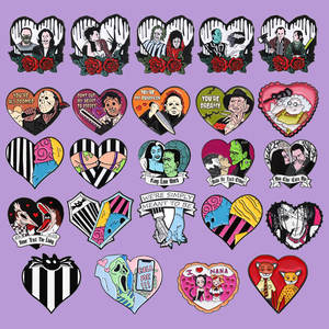 Love Movie & TV que rodea el traje gigante <span class=keywords><strong>Nana</strong></span> personaje de dibujos animados grabado plateado Metal insignia broche accesorios de ropa - Product Image 4