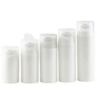 Blanc 30ml 50ml 70ml 120ml 150ml Cosmétique Airless Pompe Vaporisateur Bouteilles avec Pompe pour Shampooing Lotion Masque Visage