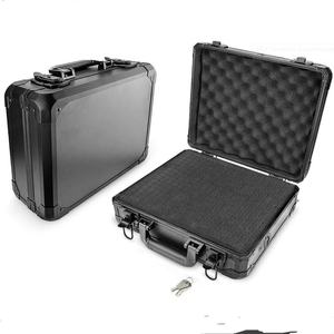 Boîte à outils de haute qualité, conteneur de transport en aluminium verrouillable pour instruments de test, appareils photo, outils, <span class=keywords><strong>garage</strong></span> mécanique - Product Image 1