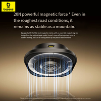 Baseus PrimeTrip C03sPro Chargeur de voiture sans fil magnétique d'occasion 95% neuf avec support de charge 15W compatible avec plusieurs modèles de voitures
