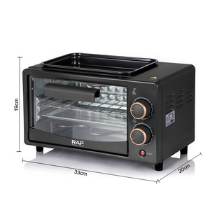 Four électrique multifonctionnel pour la cuisine domestique, avec minuterie et porte vitrée pour surveiller la cuisson des gâteaux - Product Image 2