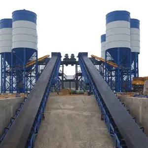 HZS180 Construction-Grade Concrete Batching Plant On Sale