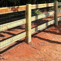 Precio de fábrica: Valla agrícola de 100 m, 1.8 m de longitud, 100% galvanizada en caliente, barrera para ganado, poste en Y de 2.3 m, doblado y cortado.