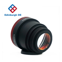 Lentille de numérisation F-Theta M85 sur mesure 532nm, taille 65x65 110x110 150x150 175x175mm pour machine de marquage laser