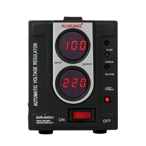 Stabilisateur de <span class=keywords><strong>tension</strong></span> automatique monophasé 500VA 220V pour TV, régulateur domestique automatique avec batterie au lithium, bobine à thyristor, Delta <span class=keywords><strong>Arc</strong></span> Scooter AC - Product Image 2