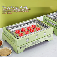 Barbecues au charbon de bois portables de haute qualité pour l'extérieur, barbecue de jardin, barbecue jetable