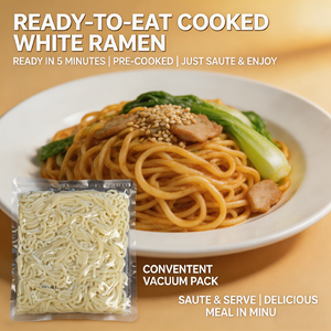 Ramen blanc cuit prêt à manger, faible en sodium, <span class=keywords><strong>sans</strong></span> <span class=keywords><strong>gras</strong></span>, aliment diététique pour le fitness - Product Image 2