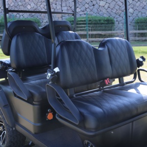 Chariot de golf électrique 48v de haute qualité 6 places pour les déplacements en plein air - Product Image 4