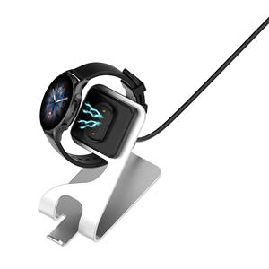 Base de aleación de aluminio para reloj inteligente Amazfit <span class=keywords><strong>GTR3</strong></span>, adaptador de cargador USB para Amazfit <span class=keywords><strong>GTR3</strong></span> <span class=keywords><strong>pro</strong></span> GTS3 T-Rex2 - Product Image 2