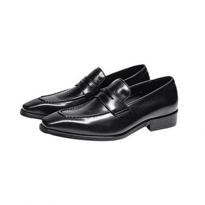 Chaussures habillées de style professionnel 2025 pour hommes en cuir véritable, finition argentée polie à la main, respirantes, haut de gamme - Product Image 4