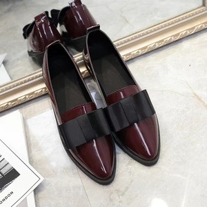 Spring Korean Version Bow Pointed Casual Low-Top Wedges Anti-Slippery Super High <strong>Commuter</strong> Women's <strong>Shoes</strong> - Product Image 2