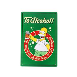 Scatti Menu metallo segno retrò Bar segno <span class=keywords><strong>Vintage</strong></span> stagno segno uomo grotta decorazione per la casa decorazione da parete Poster di latta <span class=keywords><strong>Vintage</strong></span> appeso pubblicità - Product Image 6