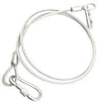 Câble métallique souple pour la construction ASTM standard levage gréement anneau de levage garde-corps serre corde à linge par les fabricants