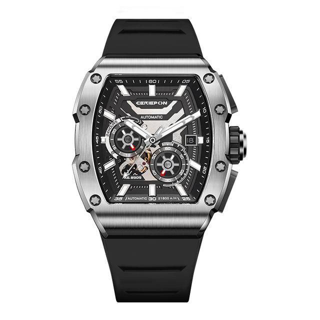 New Watches Luxury Chronograph Watch Men's Sport Wristwatch High Quality Waterproof Mechanical Watch for Men