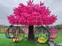Équipement de terrain de jeu extérieur non motorisé balançoire pour enfants aire de jeux pour enfants manèges de parc d'attractions à vendre