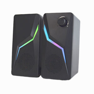 Bilgisayar dizüstü bilgisayar için USB <span class=keywords><strong>2</strong></span>.0 RGB masaüstü konferans harici hoparlör - Product Image 1