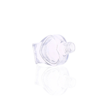 Bouteille de parfum de voiture Bouteille de parfum en verre multifonctionnelle en forme de cœur Exquisite 5ml 9ml 13ml Diffuseur de désodorisant de voiture avec joint à bouchon à vis
