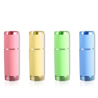 Lampe torche LED Portable à polymérisation UV, en alliage d'aluminium, pour sèche-ongles Gel