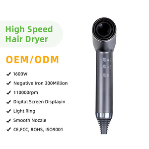 Sèche-cheveux professionnel pour cheveux très courts, avec aspiration des cheveux, pour coiffeurs et salons - Product Image 1