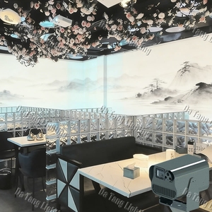 Système de projection interactive murale et de sol pour restaurant avec effets 3D immersifs pour l'expérience culinaire et la décoration d'événements - Product Image 5