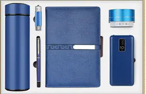 Set di penne da regalo di lusso all'ingrosso set di oggetti da regalo per Notebook Logo personalizzato vip set di regali aziendali promozionali aziendali