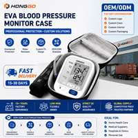 Étui de rangement EVA personnalisé OEM ODM pour tensiomètre, équipement de santé à domicile, étui de voyage EVA sur mesure