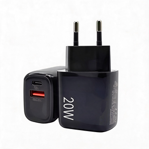 Adattatore di Alimentazione Cantell PD 20W con Spina UK US EU, <span class=keywords><strong>Caricatore</strong></span> da Muro con Ricarica Super Veloce Type-<span class=keywords><strong>C</strong></span> per <span class=keywords><strong>iPhone</strong></span> 16 17 Pro Max - Product Image 2