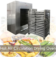 Four de séchage industriel électrique à air chaud pour feuilles de champignons, machine de séchage à plateaux à circulation d'air chaud