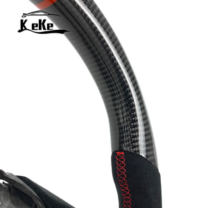 Volante de Fibra de Carbono Negro Perforado para <span class=keywords><strong>Nissan</strong></span> <span class=keywords><strong>GTR</strong></span> R35 <span class=keywords><strong>R</strong></span> <span class=keywords><strong>35</strong></span>, Admite Personalización - Product Image 5